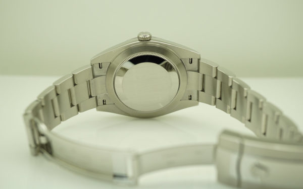Rolex 126300 DATEJUST 41 BLUE STICK DIAL OYSTER BAND 2021 WARRANTY FULL SET - Image 8