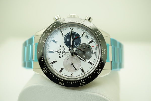 BRAND NEW ZENITH CHRONOMASTER SPORT EL PRIMERO Caliber 3600 WHITE DIAL BRACELET 2021 FULL SET - Image 6