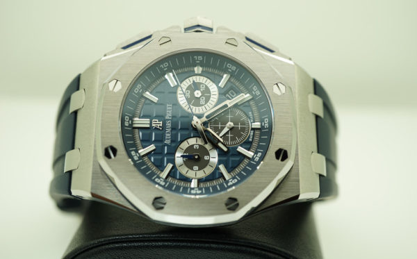 Audemars PIGUET ROYAL OAK OFFSHORE 26480TI NEW BLUE DIAL 2020 42MM FULL SET - Image 10