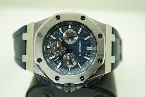 Audemars PIGUET ROYAL OAK OFFSHORE 26480TI NEW BLUE DIAL 2020 42MM FULL SET - Image 9