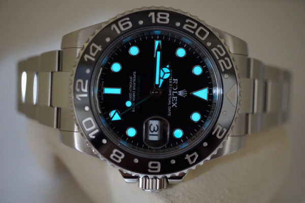 Rolex 116710LN GMT MASTER II BLACK CERAMIC BEZEL 2018 WARRANTY FULL SET - Image 11