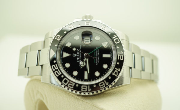 Rolex 116710LN GMT MASTER II BLACK CERAMIC BEZEL 2018 WARRANTY FULL SET - Image 10