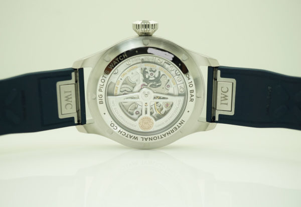 MINT Iwc BIG PILOT 43MM BLUE DIAL IW329303 2021 NEW MODEL FULL SET - Image 7