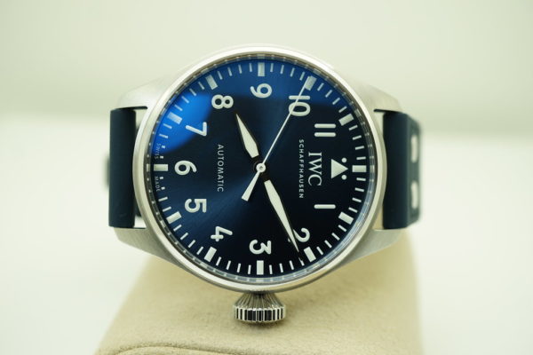 MINT Iwc BIG PILOT 43MM BLUE DIAL IW329303 2021 NEW MODEL FULL SET - Image 8