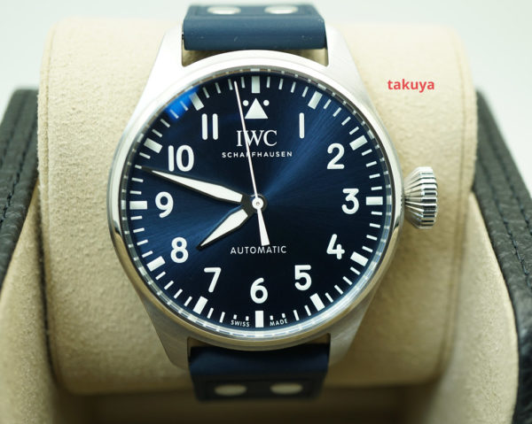 MINT Iwc BIG PILOT 43MM BLUE DIAL IW329303 2021 NEW MODEL FULL SET