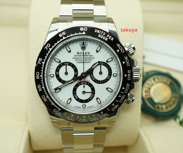 BRAND NEW Rolex 116500LN COSMOGRAPH DAYTONA CERAMIC WHITE DIAL STICKERS FULL SET