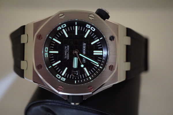 Audemars PIGUET ROYAL OAK OFFSHORE DIVER BLACK DIAL 15710ST 2020 FULL SET - Image 11
