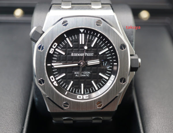 Audemars PIGUET ROYAL OAK OFFSHORE DIVER BLACK DIAL 15710ST 2020 FULL SET