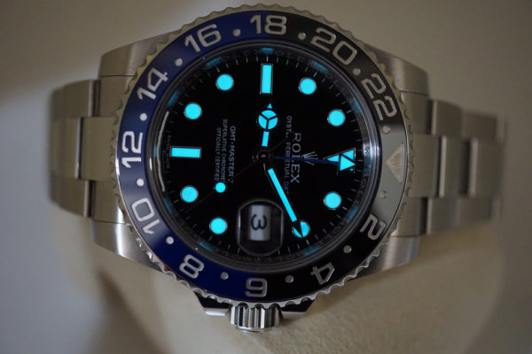 Rolex 116710BLNR GMT MASTER II BLACK BLUE BATMAN 2015 FULL SET - Image 11