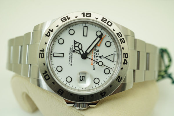 BRAND NEW Rolex 226570 EXPLORER 2 POLAR WHITE DIAL 42MM NEW 2021 MODEL FULL SET - Image 9