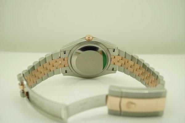 MINT Rolex 126231 DATEJUST 36 ROSE GOLD STEEL WIMBLEDON DIAL JUBILEE 2021 MODEL - Image 8