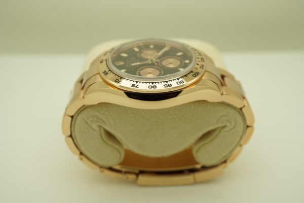 Rolex 116505 DAYTONA 18K ROSE GOLD BLACK DIAL 2018 WARRANTY FULL SET - Image 4