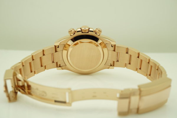 Rolex 116505 DAYTONA 18K ROSE GOLD BLACK DIAL 2018 WARRANTY FULL SET - Image 8