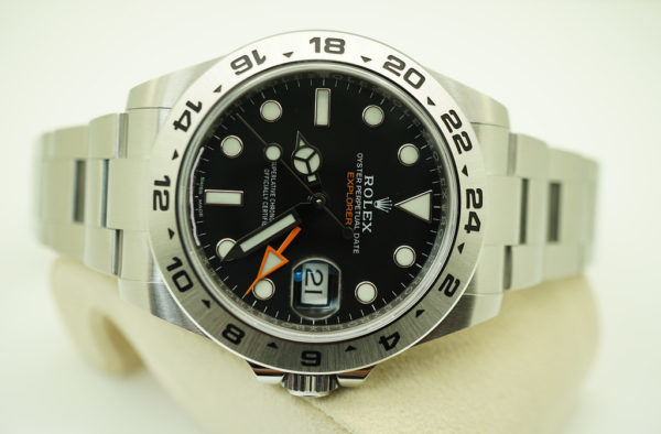 Rolex 216570 EXPLORER 2 42MM BLACK DIAL 2021 WARRANTY COMPLETE SET - Image 9