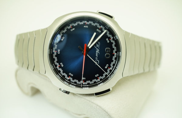 NEW H. Moser & Cie STREAMLINER FLYBACK CHRONOGRAPH FUNKY BLUE DIAL 2021 FULL SET - Image 10