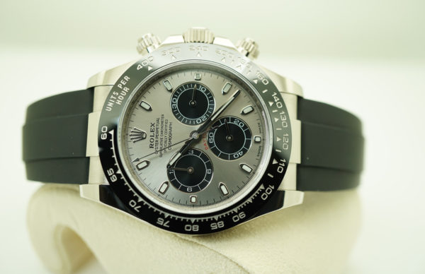 Rolex 116519LN DAYTONA 18K WHITE GOLD CERAMIC BEZEL OYSTERFLEX 2020 FULL SET - Image 8
