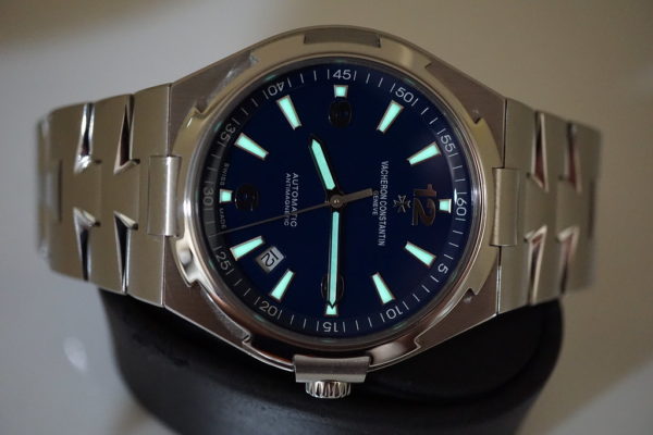 Vacheron CONSTANTIN OVERSEAS 47040 BLUE DIAL STEEL BRACELET STRAPS FULL SET - Image 11