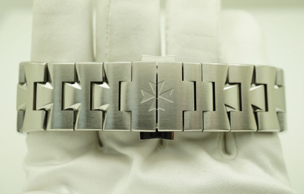 Vacheron CONSTANTIN OVERSEAS 47040 BLUE DIAL STEEL BRACELET STRAPS FULL SET - Image 7