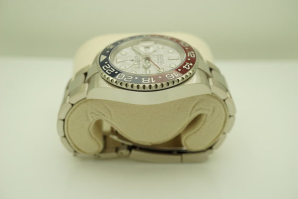 Rolex 126719BLRO 18K WG GMT MASTER II PEPSI BEZEL METEORITE DIAL 2020 FULL SET - Image 4