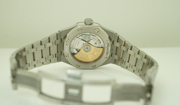 Audemars PIGUET ROYAL OAK 15450ST SILVER DIAL 37MM FULL SET - Image 9