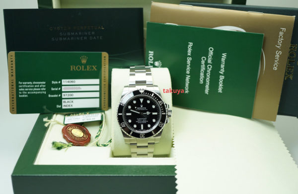 Rolex 114060 SUBMARINER CERAMIC NO DATE 2014 COMPLETE SET - Image 2