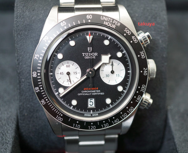 Tudor 79360N BLACK BAY CHRONOGRAPH BLACK DIAL 2021 MODEL FULL SET