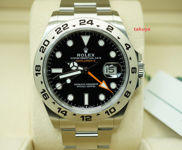 BRAND NEW Rolex 226570 EXPLORER 2 BLACK DIAL 42MM NEW 2021 MODEL COMPLETE SET