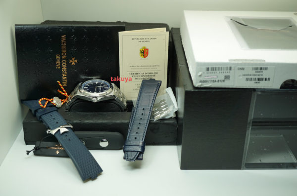 Vacheron CONSTANTIN OVERSEAS BLUE DIAL 4500V/110A-B128 41MM 2018 FULL SET - Image 2