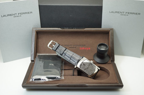 NEW Laurent Ferrier BRIDGE ONE SLATE GREY DIAL STAINLESS STEEL 2021 COMPLETE SET - Image 2