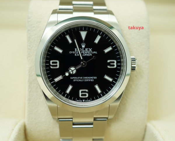Rolex 124270 EXPLORER I FULL LUME DIAL 36MM NEW MODEL 2021 FULL SET