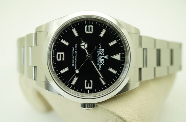 Rolex 124270 EXPLORER I FULL LUME DIAL 36MM NEW MODEL 2021 FULL SET - Image 9