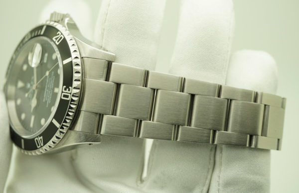 Rolex 16610 SUBMARINER DATE STAINLESS STEEL K SERIAL LUG HOLES CASE FULL SET - Image 5