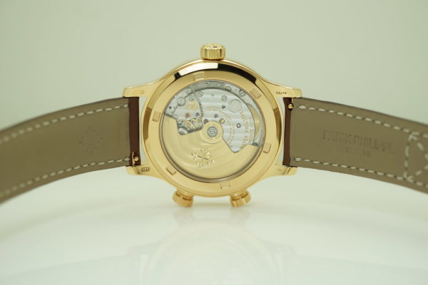 Patek PHILIPPE 7234R 18K ROSE GOLD CALATRAVA PILOT TRAVEL TIME COMPLETE SET - Image 7
