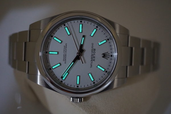 Rolex 114300 OYSTER PERPETUAL NO DATE WHITE DIAL 39MM 2018 WARRANTY FULL SET - Image 11