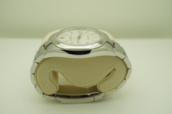 Rolex 114300 OYSTER PERPETUAL NO DATE WHITE DIAL 39MM 2018 WARRANTY FULL SET - Image 4