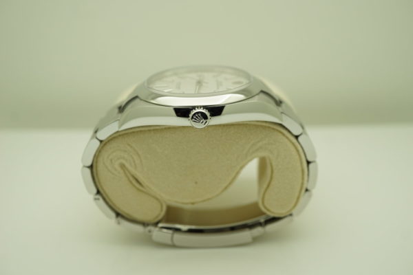 Rolex 114300 OYSTER PERPETUAL NO DATE WHITE DIAL 39MM 2018 WARRANTY FULL SET - Image 3