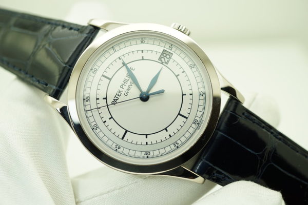 Patek PHILIPPE 5296G CALATRAVA SECTOR DIAL WHITE GOLD AUTOMATIC 38MM FULL SET - Image 8