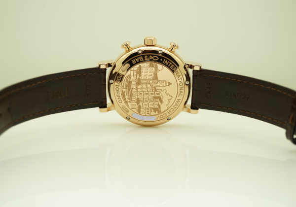 IWC PORTOFINO CHRONOGRAPH ROSE GOLD IW391025 42MM 2020 WARRANTY FULL SET - Image 7