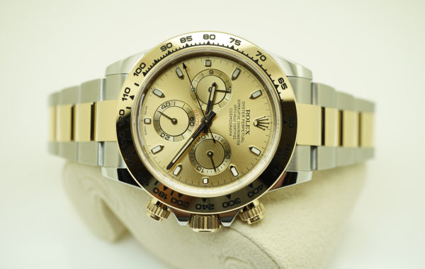 MINT Rolex 116503 DAYTONA TWO TONE YELLOW GOLD SS CHAMPAGNE DIAL 2021 FULL SET - Image 9