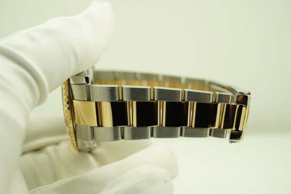 Rolex 16623 YACHTMASTER 2 TONE 18K YG SS BLUE DIAL 40MM SERVICED FULL SET - Image 7