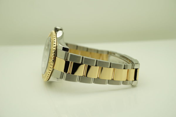 Rolex 16623 YACHTMASTER 2 TONE 18K YG SS BLUE DIAL 40MM SERVICED FULL SET - Image 5