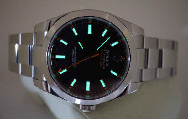 Rolex 116400 MILGAUSS STAINLESS STEEL BLACK DIAL 2007 40MM FULL SET - Image 11