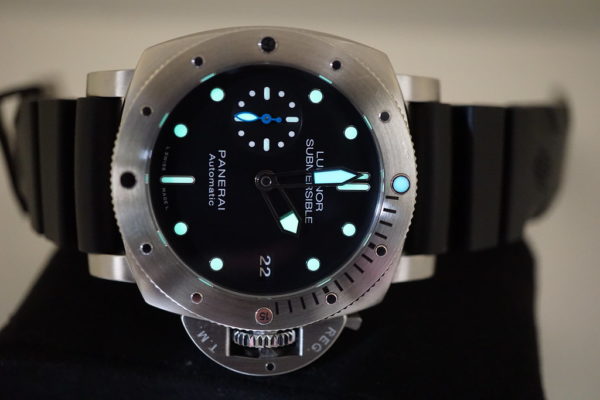 Panerai PAM 682 LUMINOR SUBMERSIBLE 1950 42MM 3 DAY T SERIES SAPPHIRE CASEBACK FULL SET - Image 10