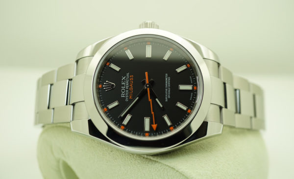 Rolex 116400 MILGAUSS STAINLESS STEEL BLACK DIAL 2007 40MM FULL SET - Image 10