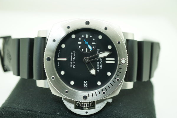 Panerai PAM 682 LUMINOR SUBMERSIBLE 1950 42MM 3 DAY T SERIES SAPPHIRE CASEBACK FULL SET - Image 8