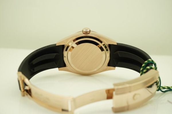BRAND NEW Rolex 326235 SKY-DWELLER 18K ROSE GOLD SLATE DIAL OYSTERFLEX 2021 FULL SET - Image 6