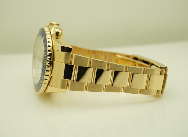 Rolex 116688 YACHTMASTER II YELLOW GOLD NEWER DIAL 2021 WARRANTY FULL SET - Image 5