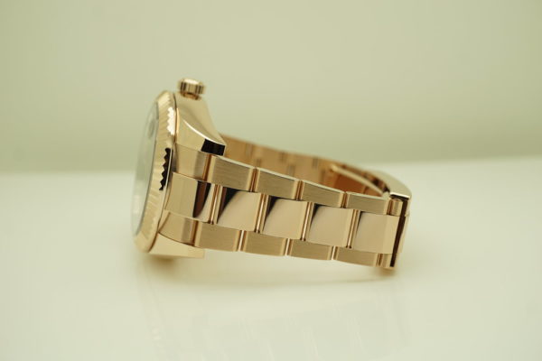 Rolex 326935 SKY-DWELLER 18K ROSE GOLD CHOCOLATE STICK DIAL 2021 COMPLETE SET - Image 5