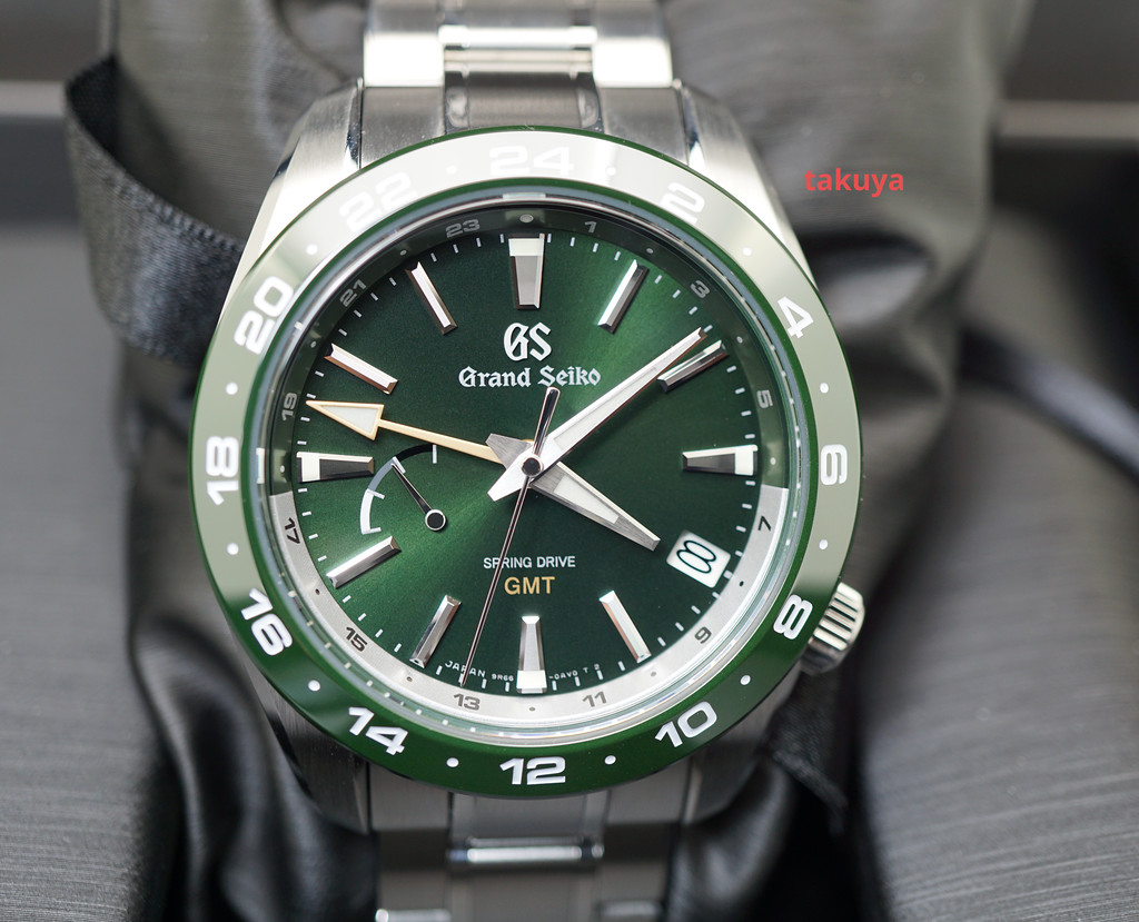 Grand Seiko SPORT COLLECTION SPRING DRIVE GMT SBGE257 GREEN 2021 FULL SET -  Takuya Watches