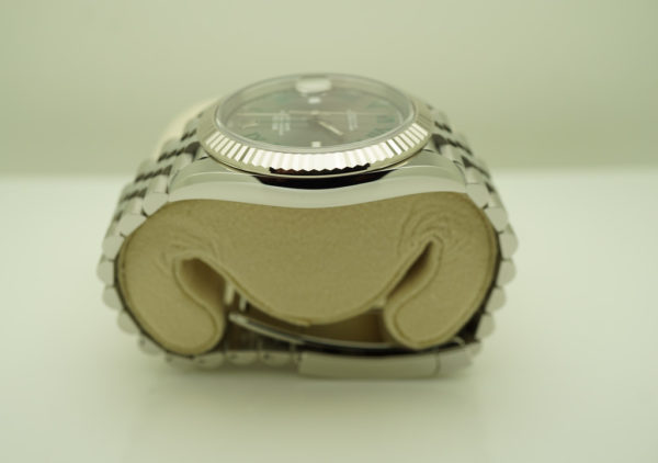 Rolex 126334 DATEJUST 41 FLUTED BEZEL WIMBLEDON SLATE DIAL JUBILEE 2021 FULL SET - Image 4